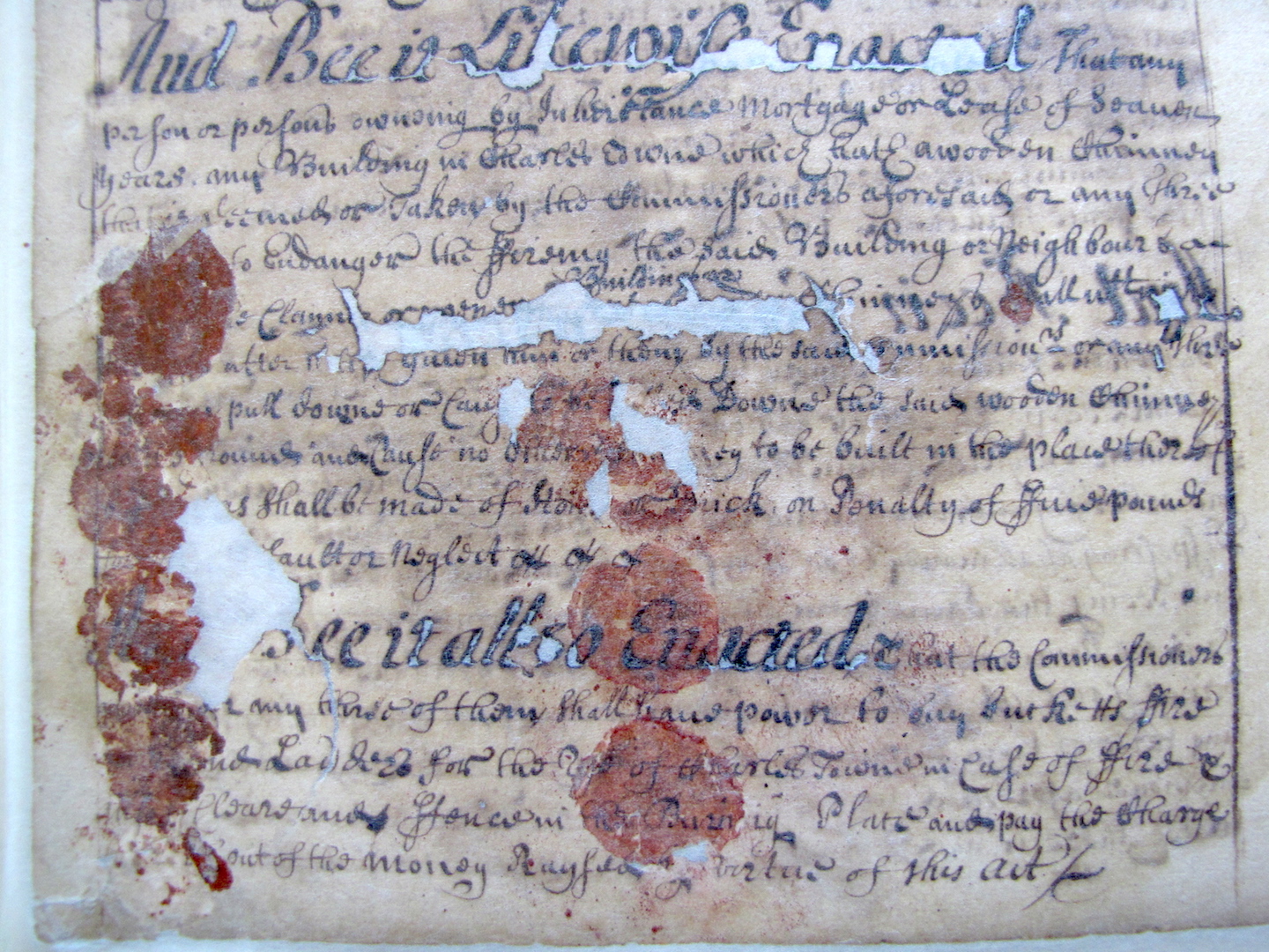 An excerpt from the Watch Act of 1696.