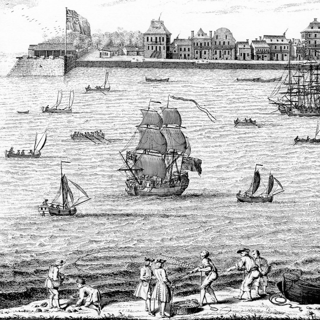 1739 Exact Prospect of Charle Town detail 