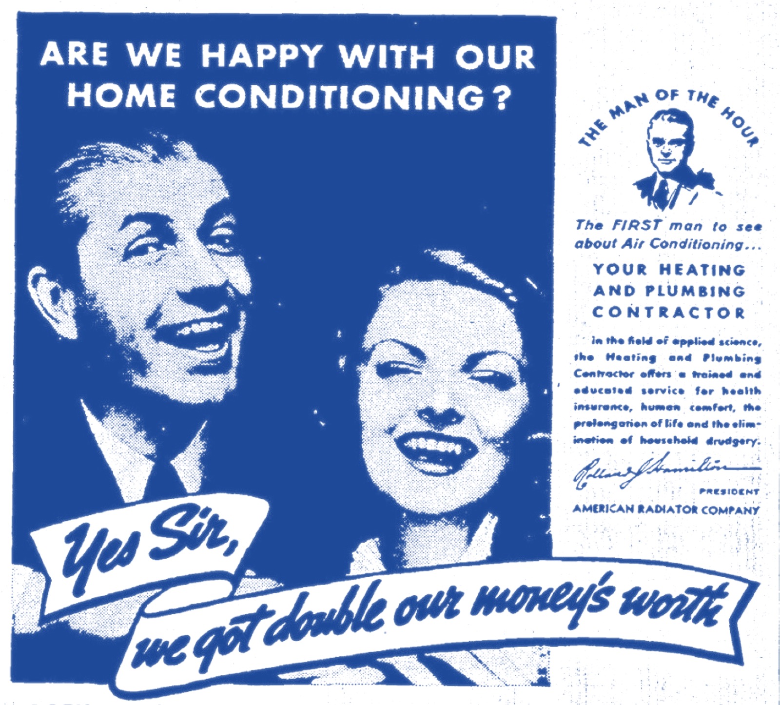1936 Air Conditioning Advertisement