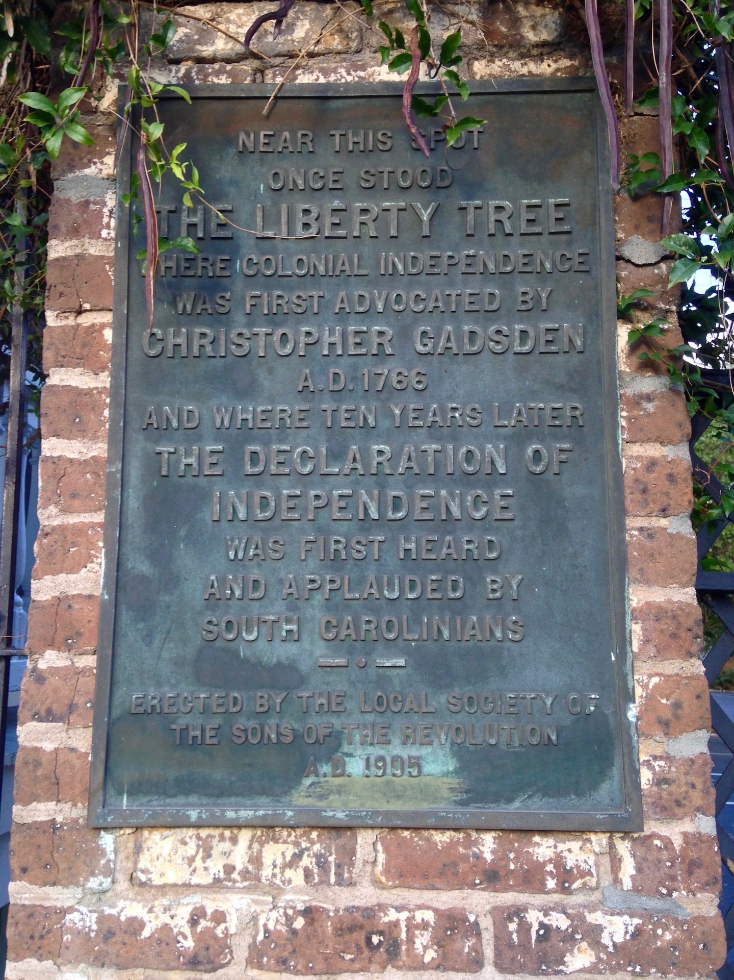 Liberty Tree Plaque