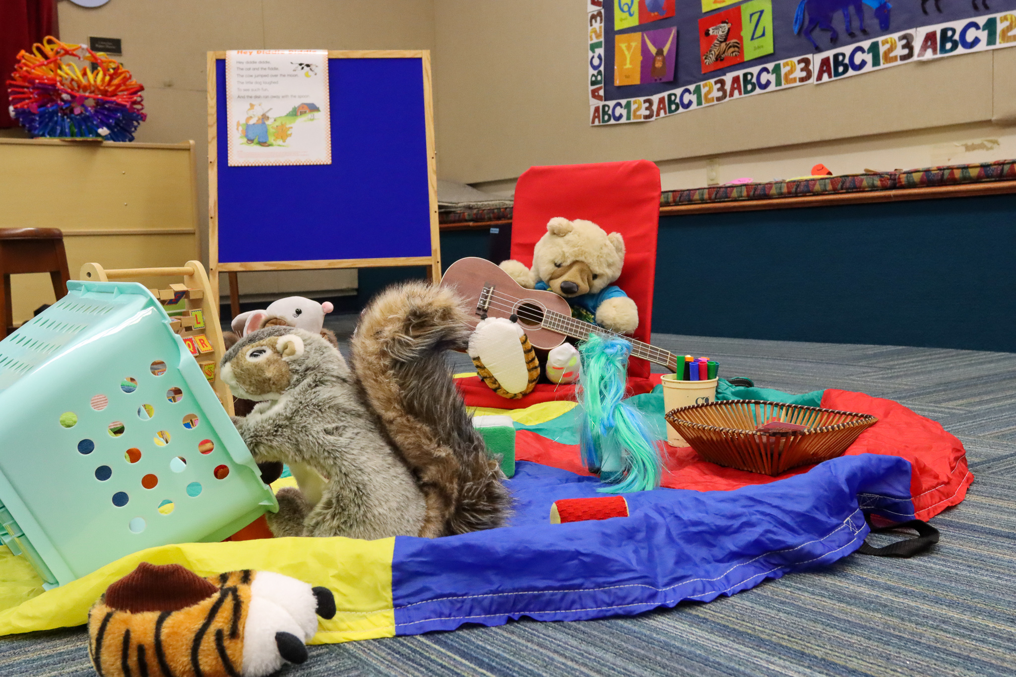 Stuffed Animal Sleepover at Main Library