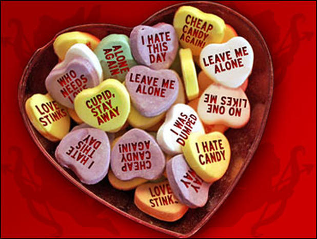 Anti-Valentine&#039;s Day story graphic