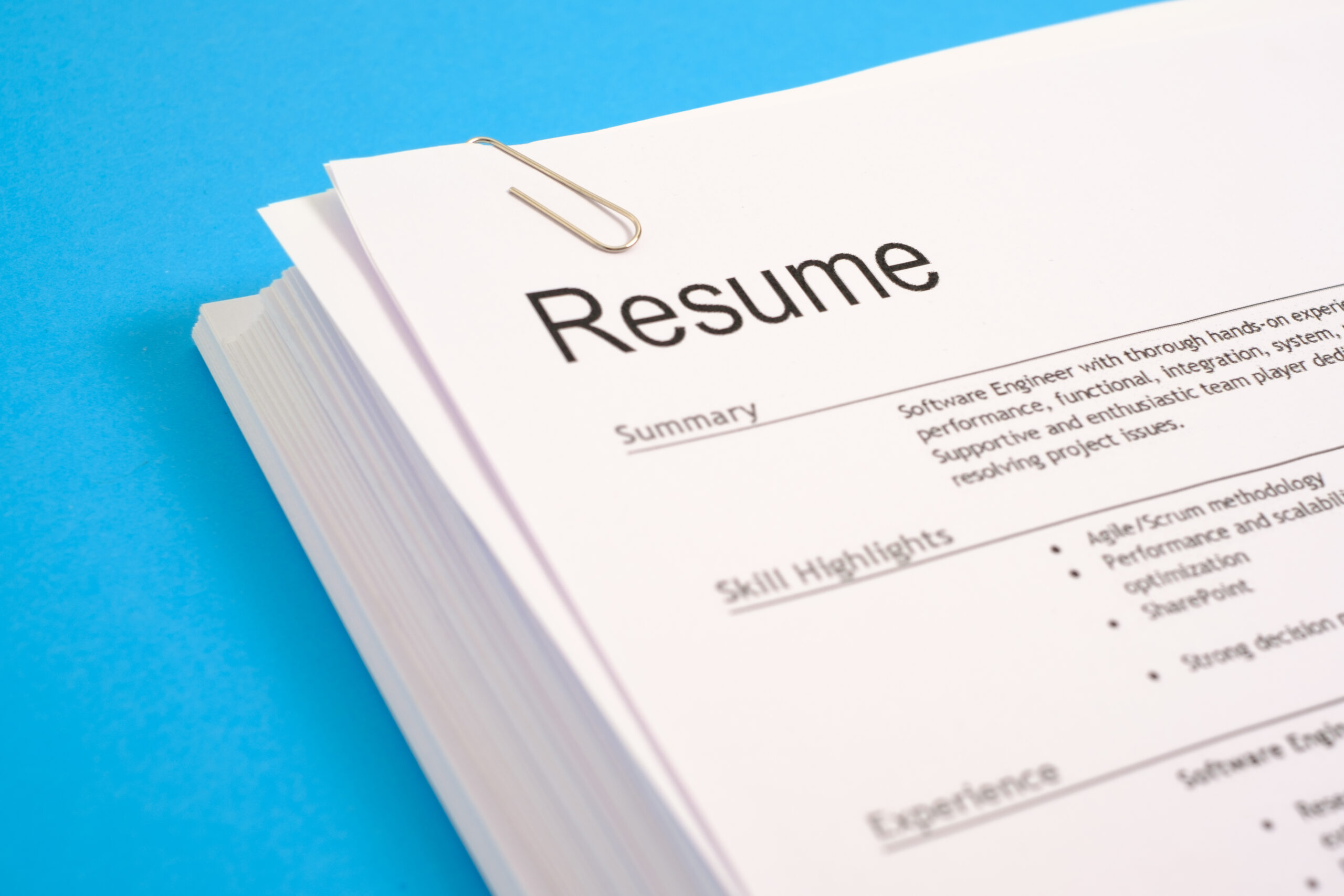 Resume Writing