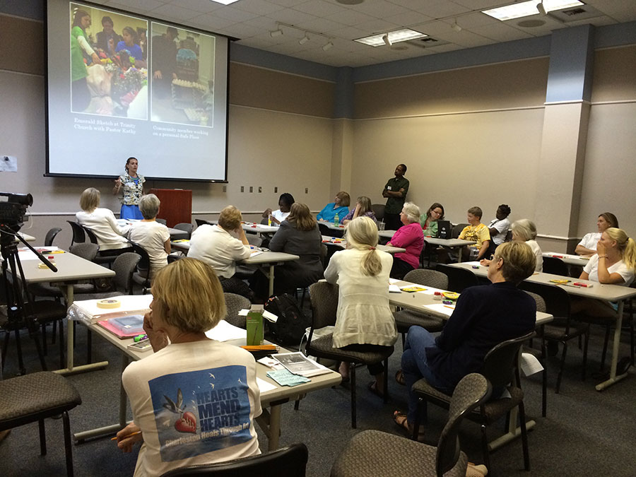 Nicole Willcox at St. Andrews Library