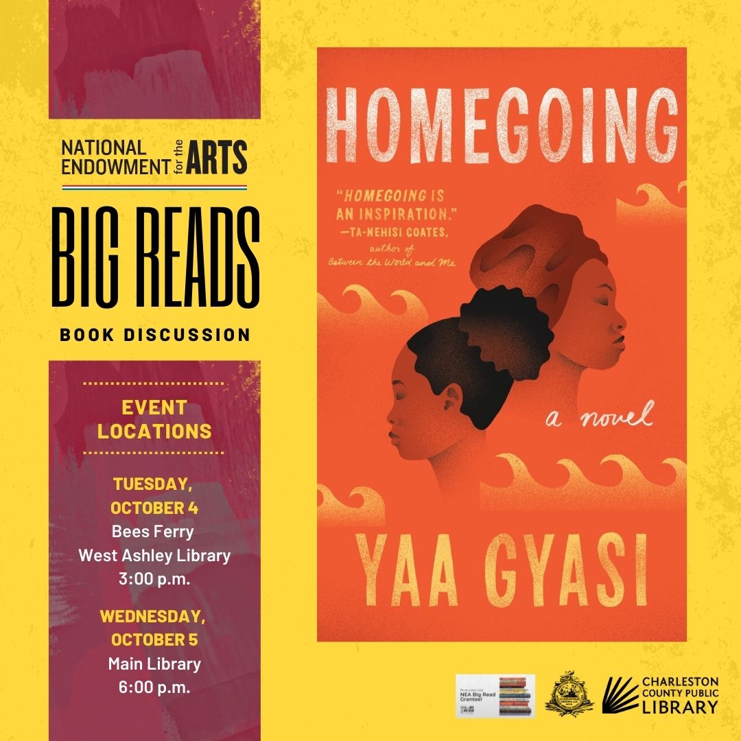 CCPL hosting book club programs tied to MOJA Arts Festival&#039;s NEA Big Read campaign