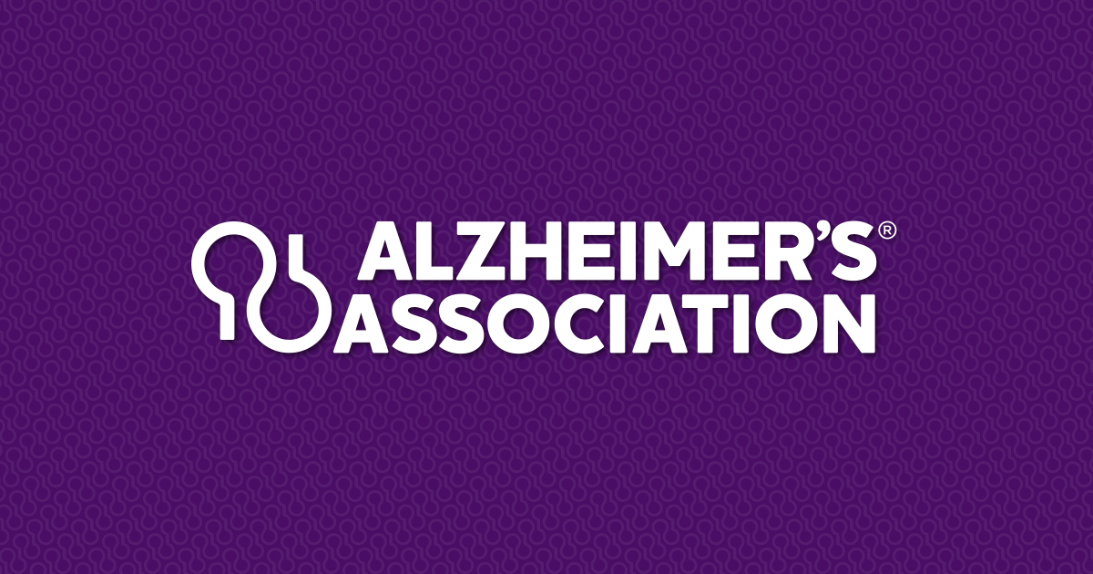Logo for the Alzheimer&#039;s Association 