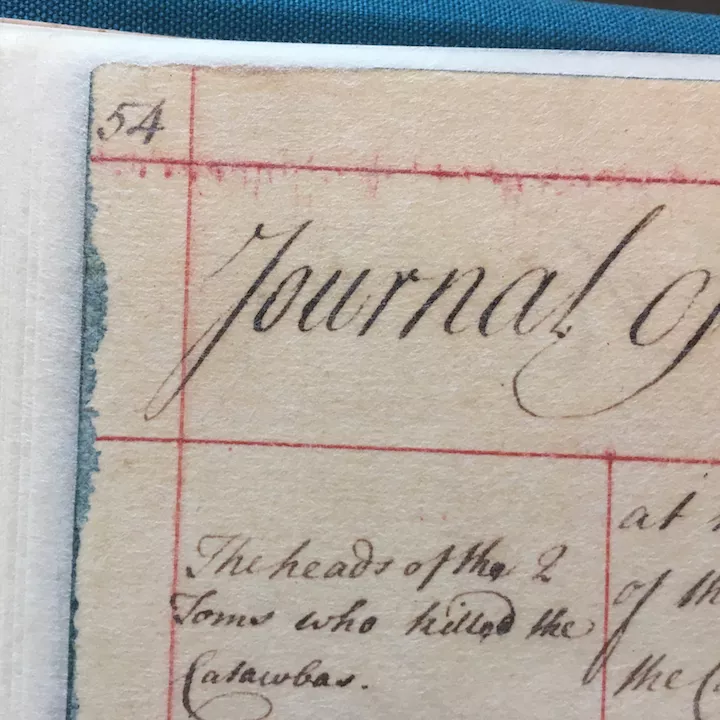 &quot;The heads of the two Toms who killed he Catawbas&quot;