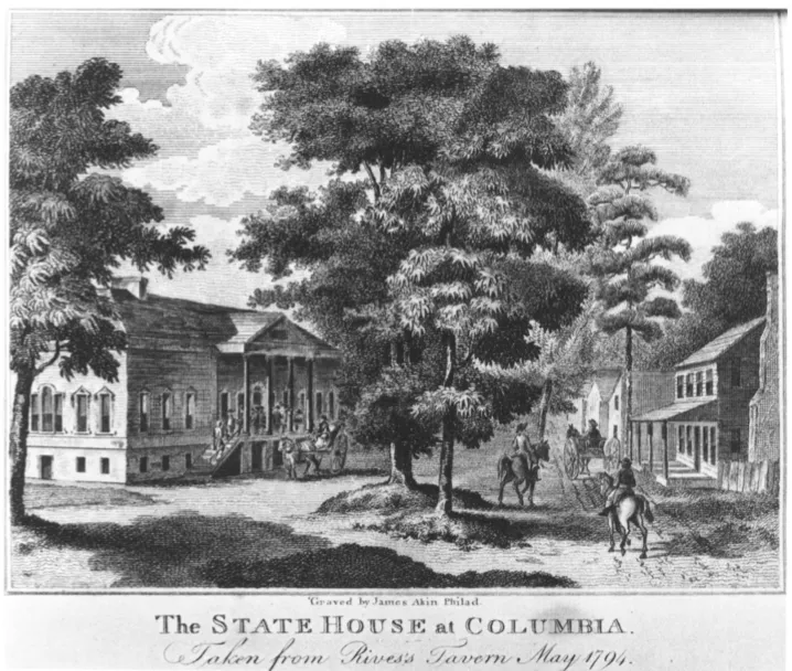 The South Carolina Statehouse in 1802 by James Akin Winterthur