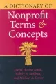 A dictionary of nonprofit terms and concepts cover