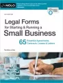 Legal forms for starting &amp; running a small business cover