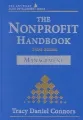 The nonprofit handbook. Management cover