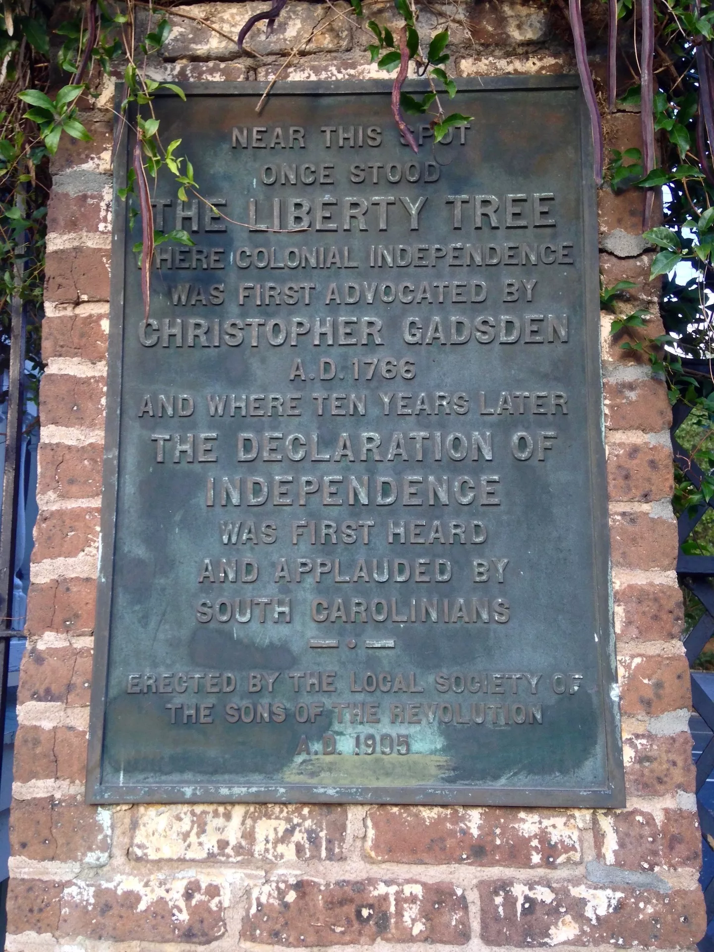 Liberty Tree Plaque