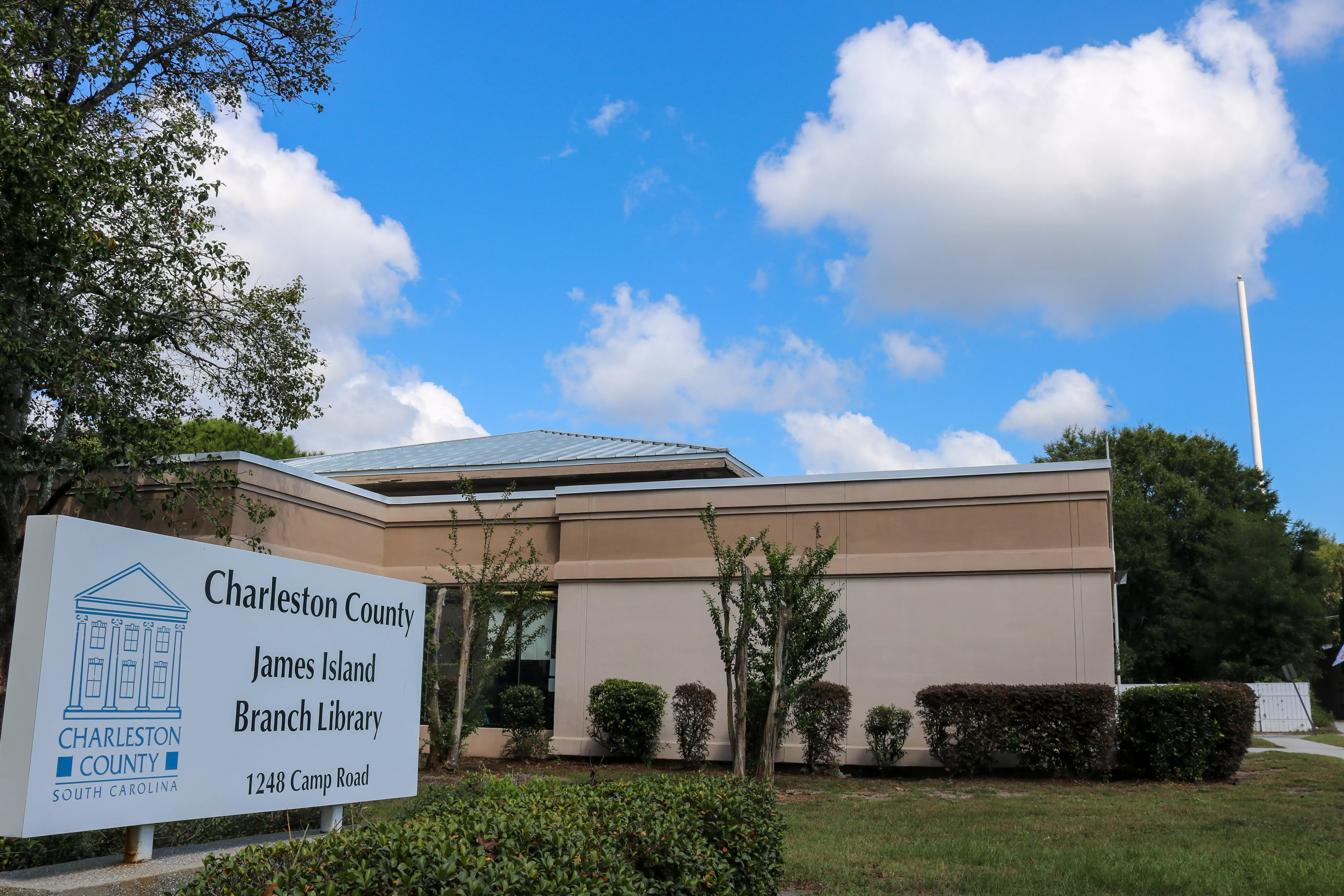 James Island Library - final day Camp Road location
