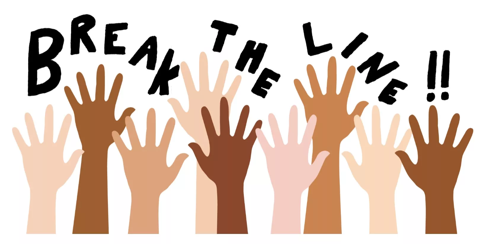 Break The Line For The Scribes logo