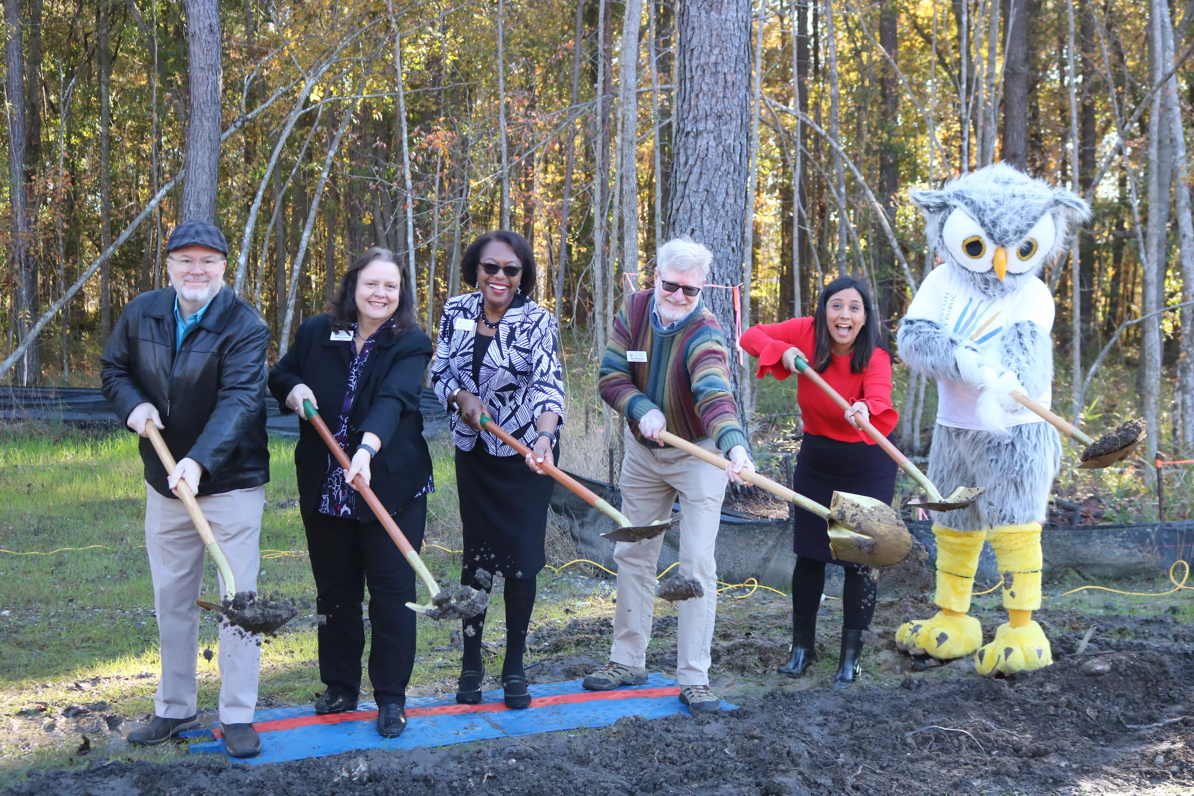 Groundbreaking Bees Ferry West Ashley Library