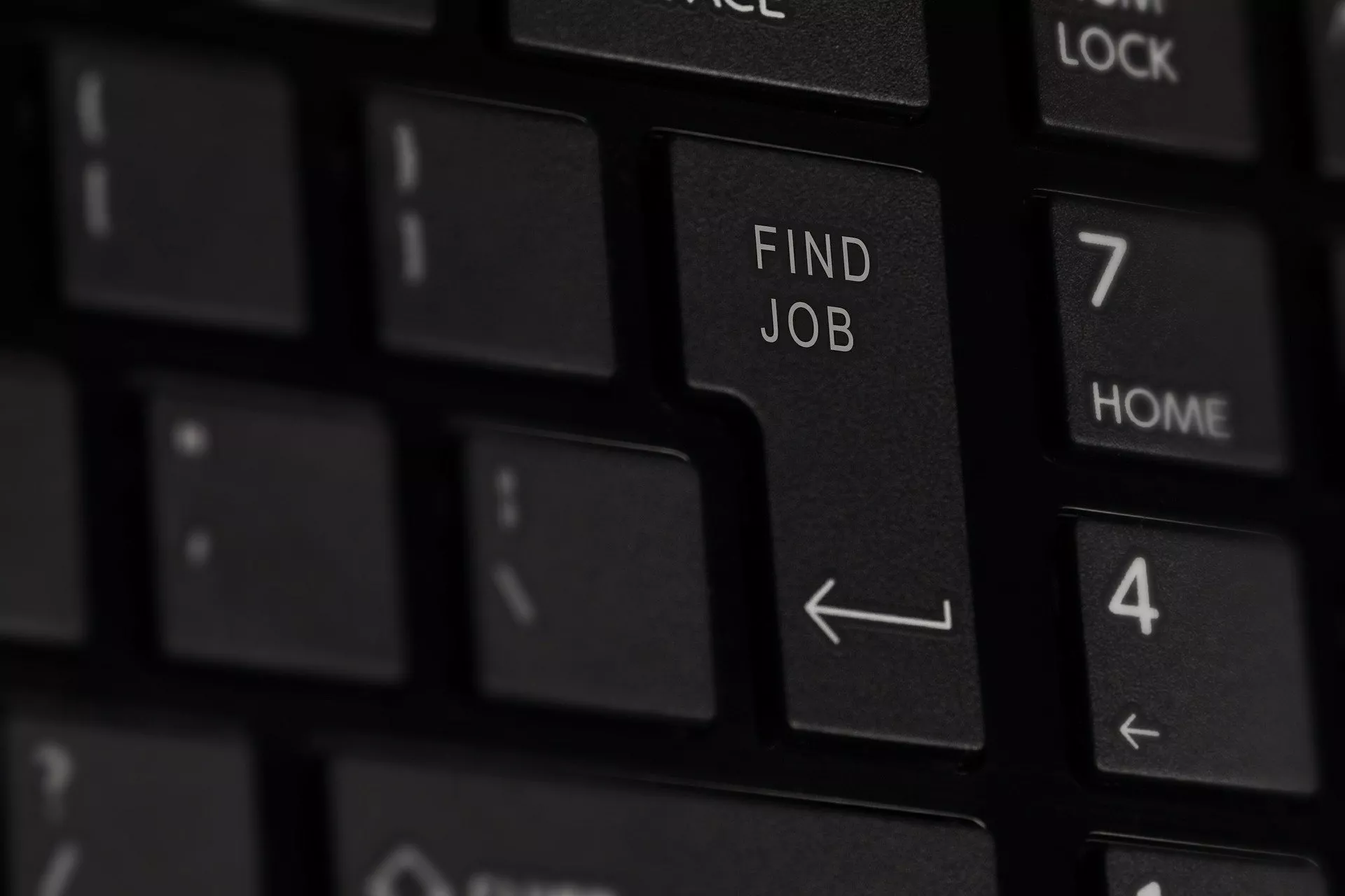 keyboard, unemployment, job, job hunting, job searching